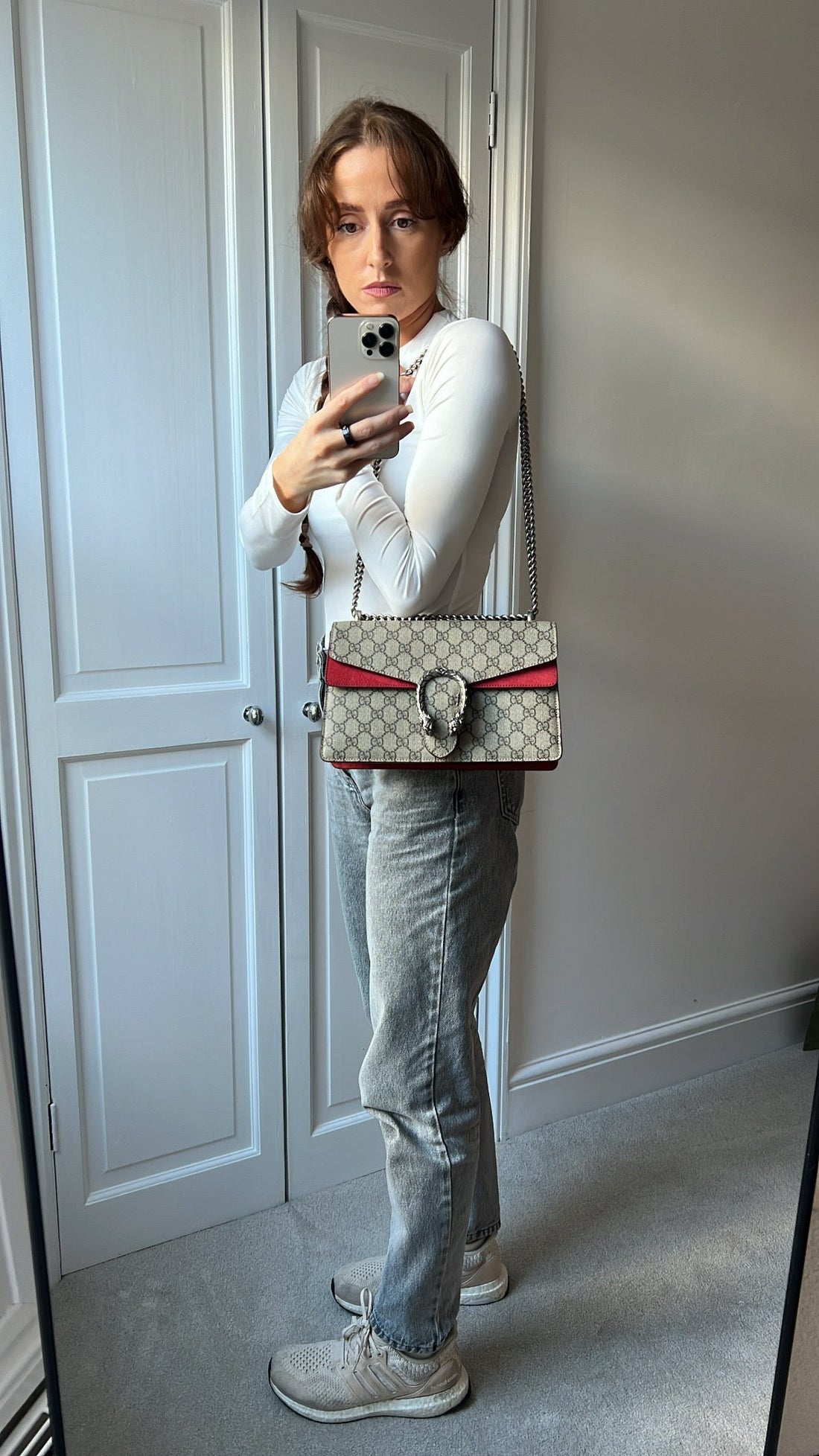 Gucci Dionysus GG Supreme Small Shoulder Bag (RRP £2,220)