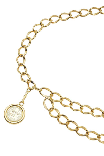 Chanel,  Gold 'CC' Chain Belt 2, Gold