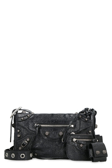 LE CAGOLE XS LEATHER BAG