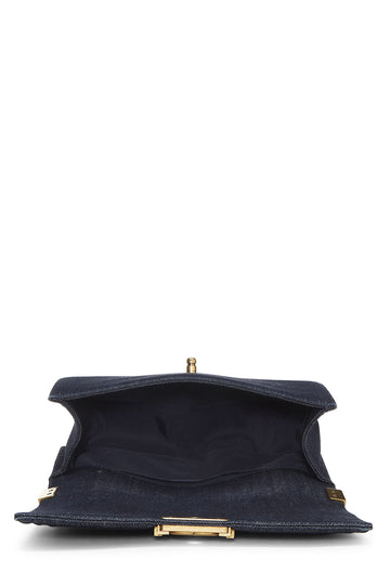 Chanel,  Navy & Red Denim Boy Bag Medium, Multi
