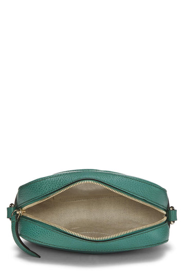 Gucci,  Green Grained Leather Soho Disco, Green
