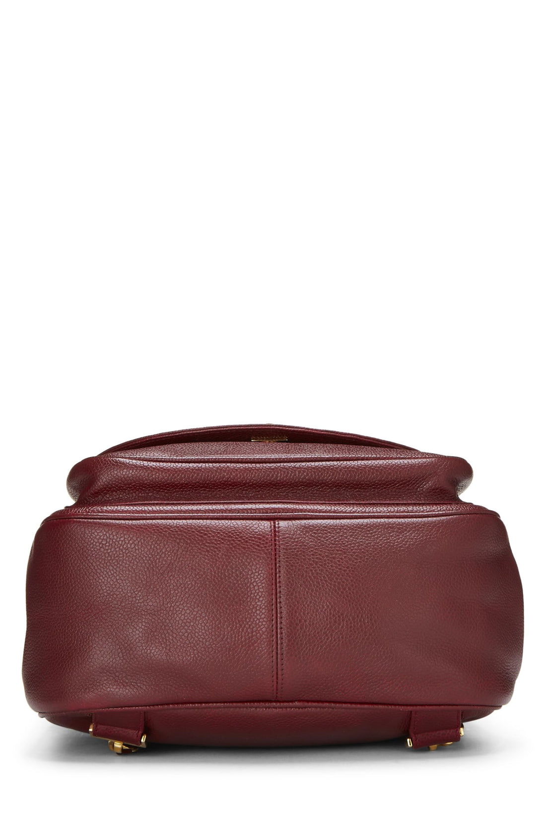 Chanel,  Burgundy Caviar Backpack Medium, Burgundy