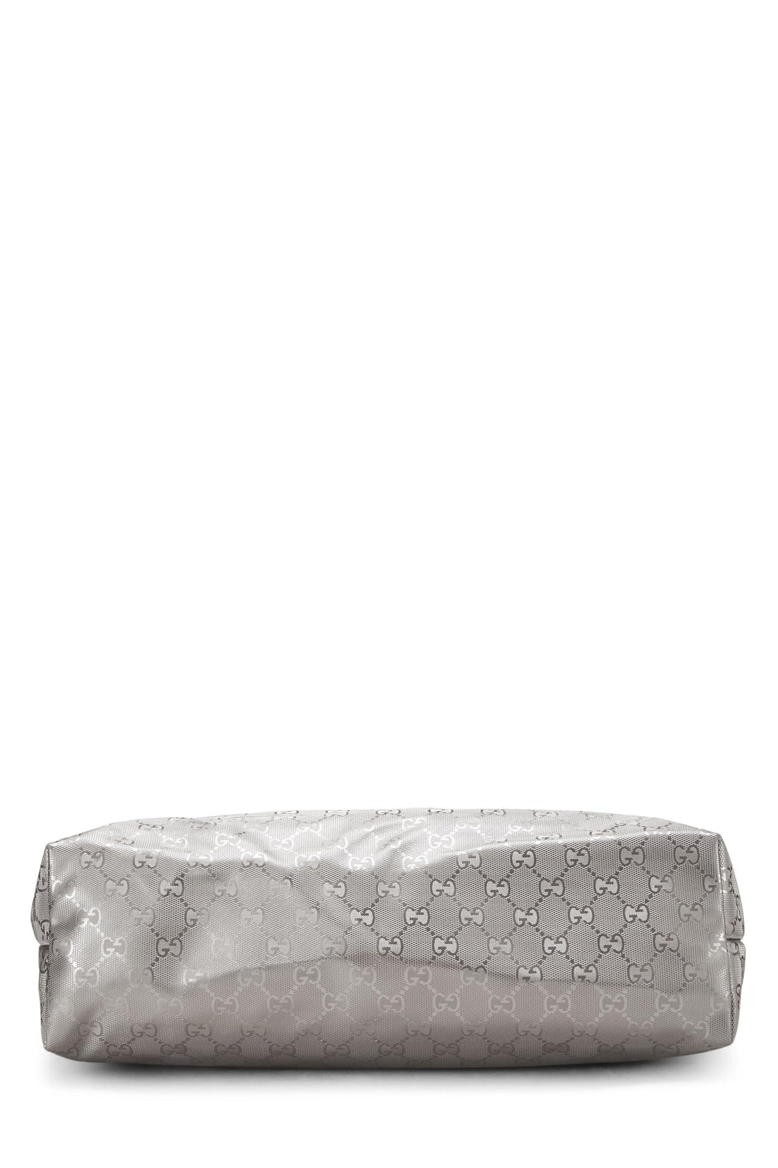 Gucci,  Silver GG Imprime Tote Small, Silver