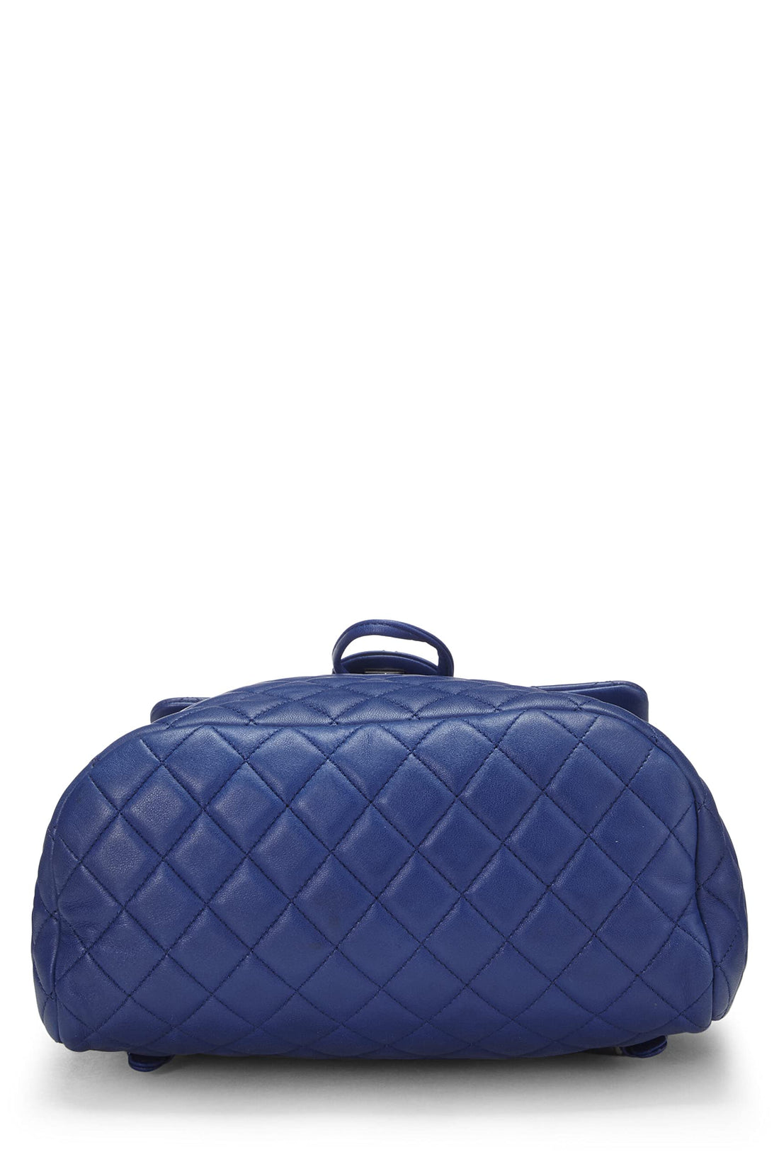 Chanel,  Blue Quilted Lambskin Urban Spirit Backpack Small, Navy