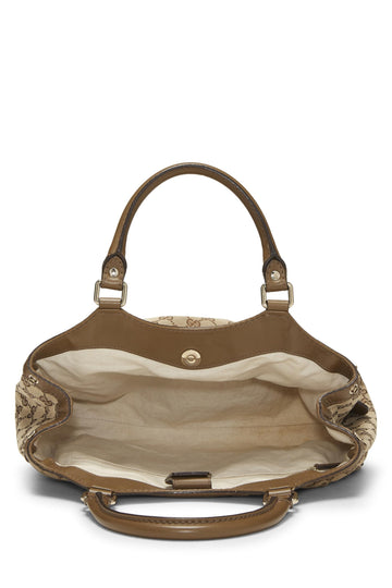 Gucci,  Original GG Canvas Sukey Tote, Green