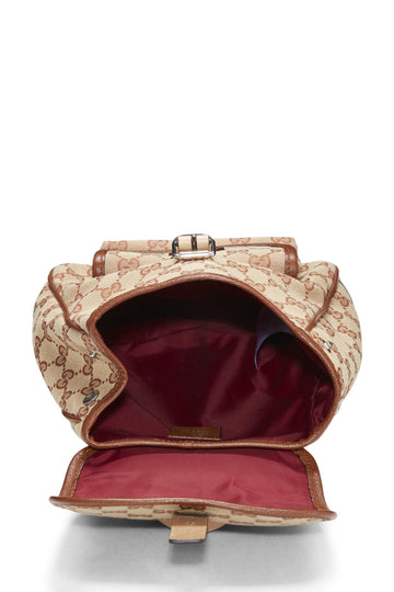 Gucci,  Original GG Canvas Kids Backpack, Brown
