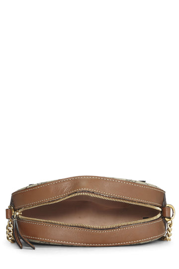 Gucci,  Original GG Supreme Canvas Floral Crossbody Bag Mini, Brown