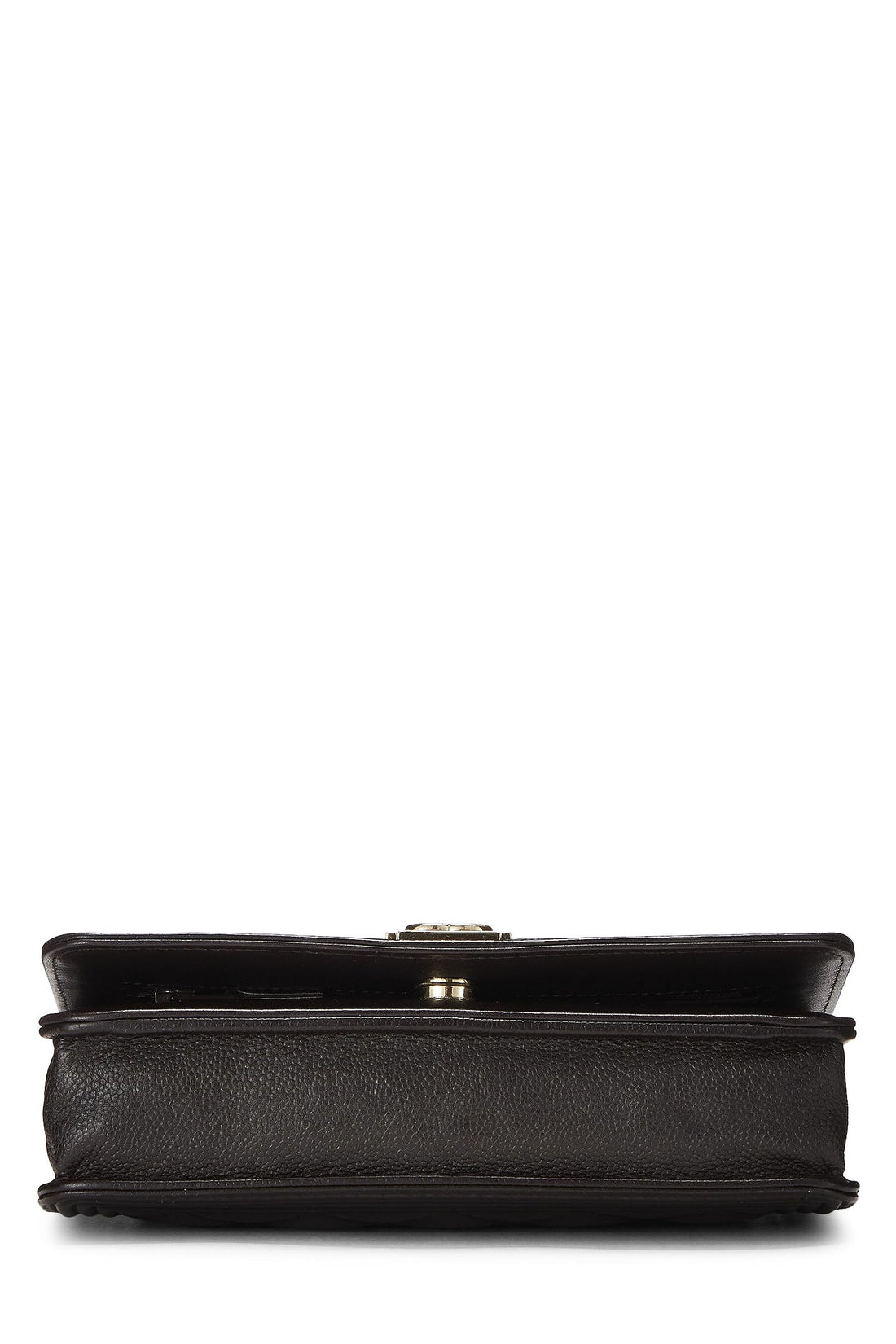 Chanel,  Brown Quilted Caviar Boy Wallet on Chain (WOC), Brown