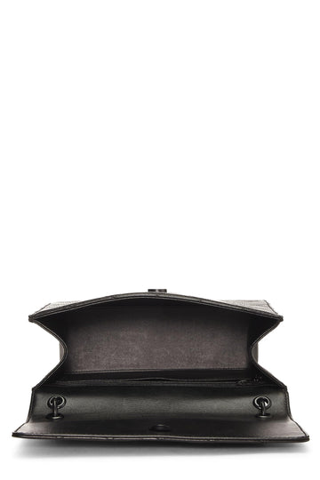 Chanel,  Black Lambskin Shoulder Bag, Black