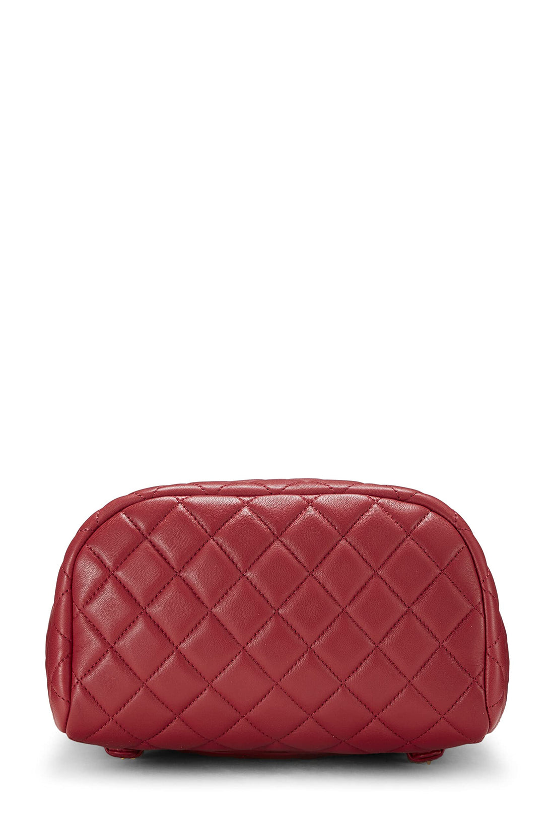 Chanel,  Red Quilted Lambskin Urban Spirit Backpack Small, Red
