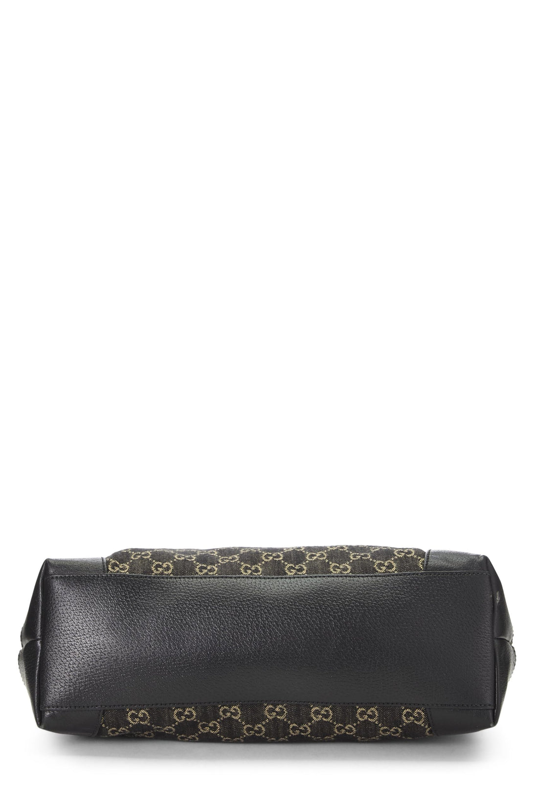 Gucci,  Black GG Denim Ophidia Tote Medium, Black