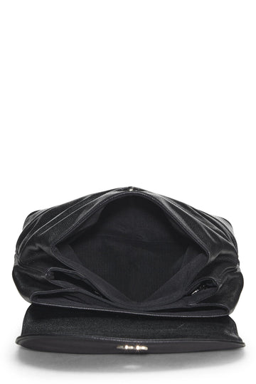 Chanel,  Black Caviar 'CC' Backpack, Black