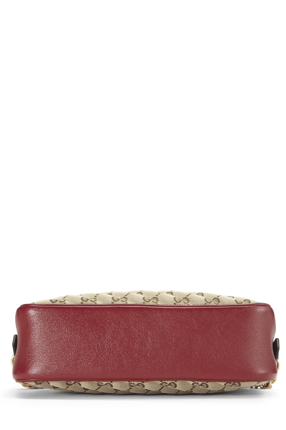 Gucci,  Red Original GG Canvas Marmont Crossbody Small, Red