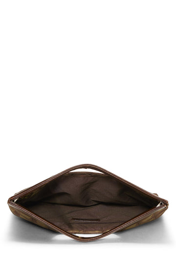 Chanel,  Green Nylon Travel Line Handbag, Green