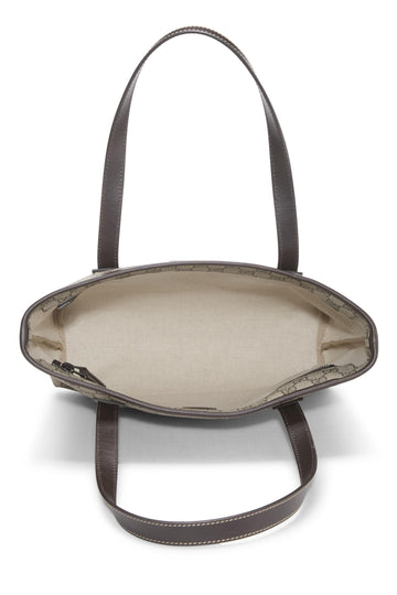 Gucci,  Original GG Supreme Canvas Tote Small, Brown