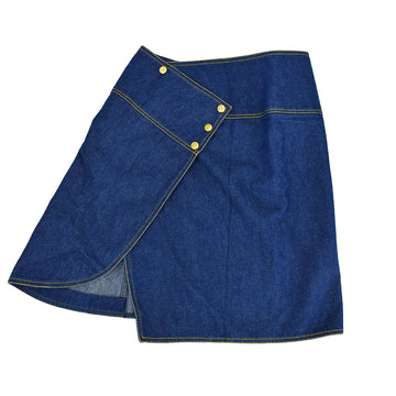 Christian Dior Skirt Blue Denim #38