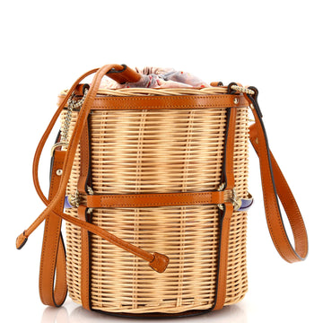 Cestino Bucket Bag Wicker Small