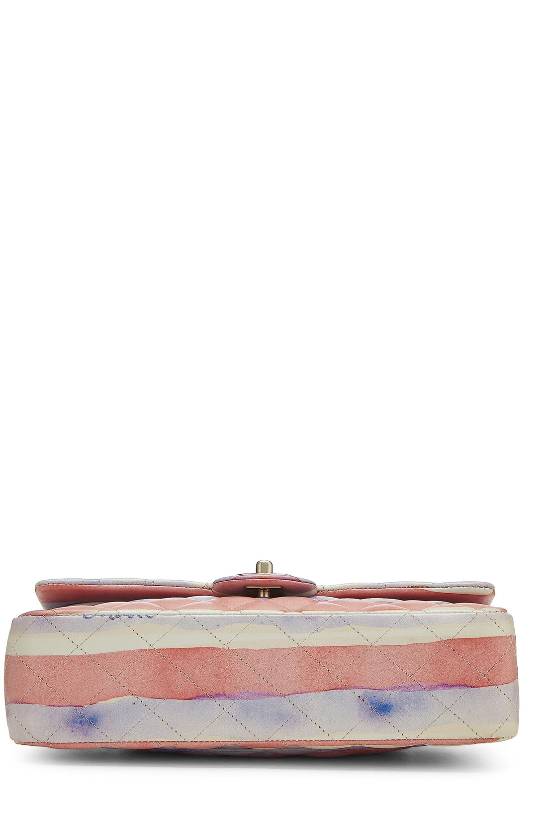 Chanel,  Multicolor Lambskin Watercolor Classic Double Flap Medium, Multi