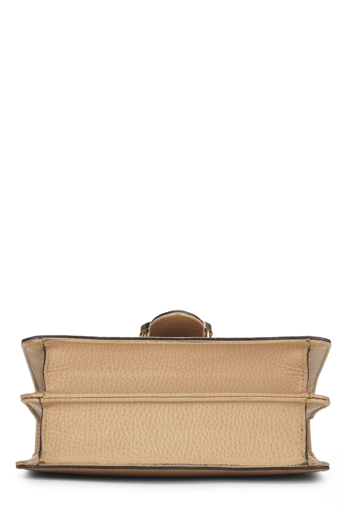 Gucci,  Beige Leather Interlocking Crossbody Small, Beige