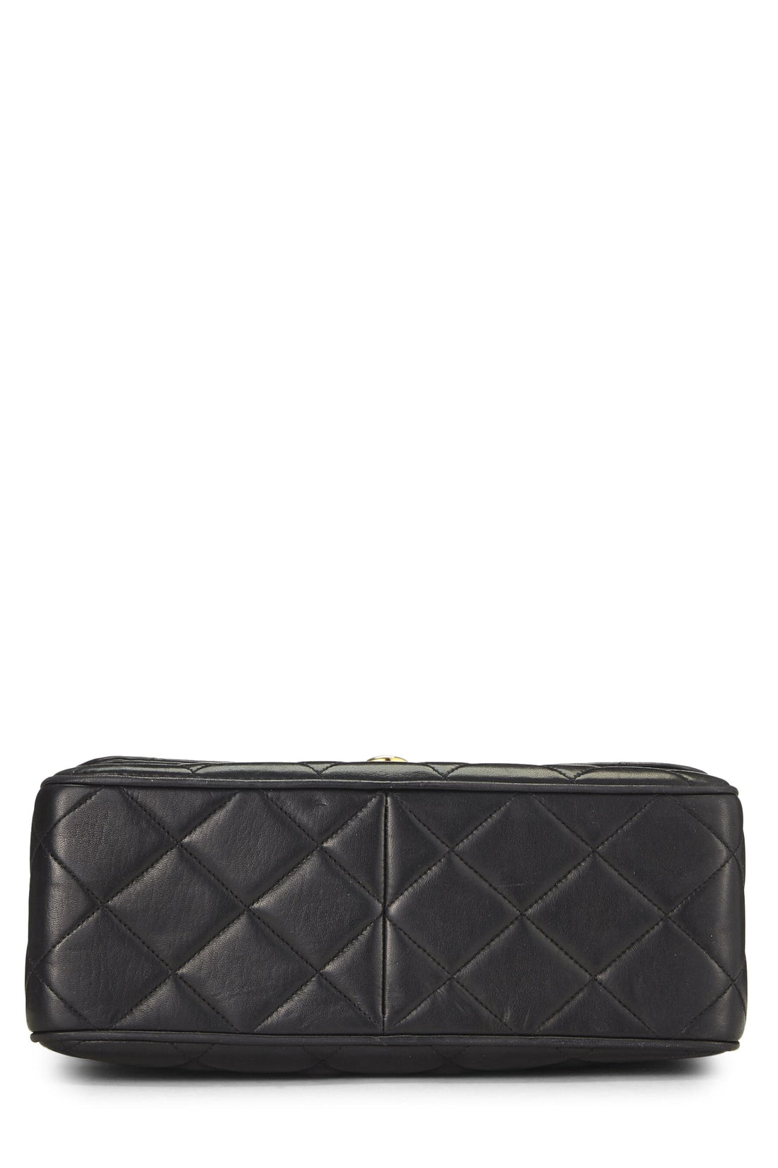 Chanel,  Black Lambskin Big 'CC' Square Flap, Black