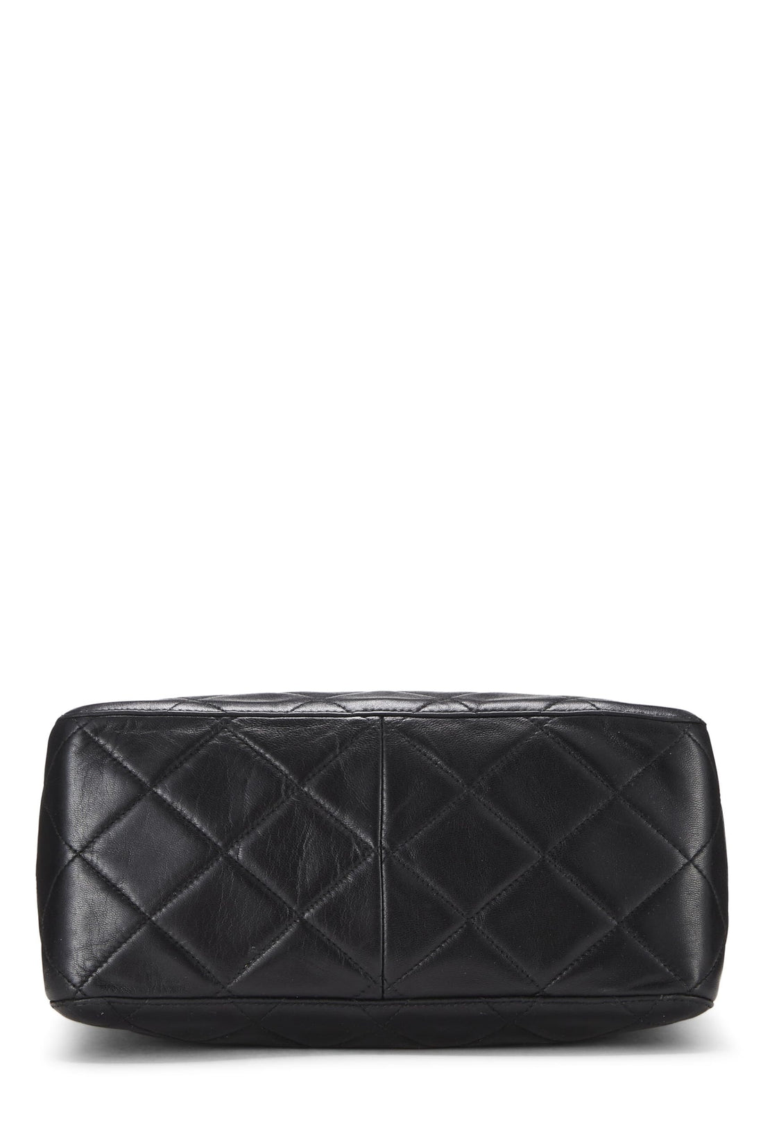 Chanel,  Black Quilted Lambskin Shoulder Bag, Black