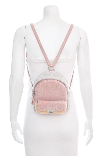 Chanel 2018 Multicolor Sequin Waterfall Tricolor Backpack