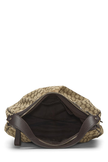 Gucci,  Brown Original GG Canvas Sukey Hobo, Brown