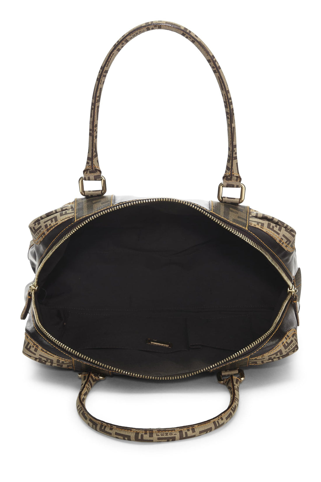 Fendi,  Black Zucca Nylon Tote Large, Black