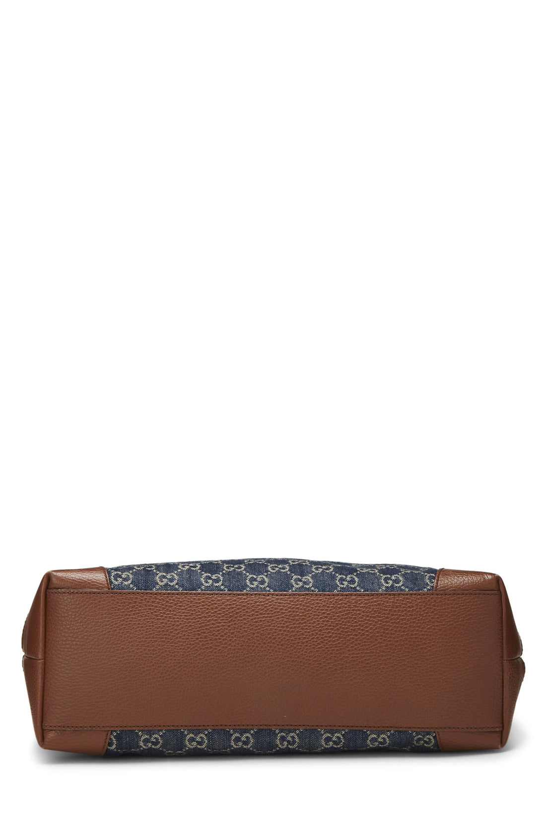 Gucci,  Blue GG Denim Ophidia Tote Medium, Blue