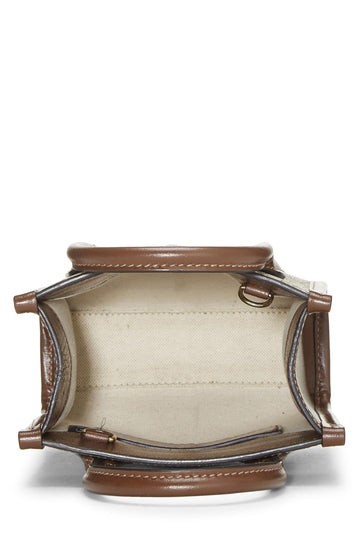 Gucci,  Brown Original GG Supreme Interlocking GG Tote Mini, Brown
