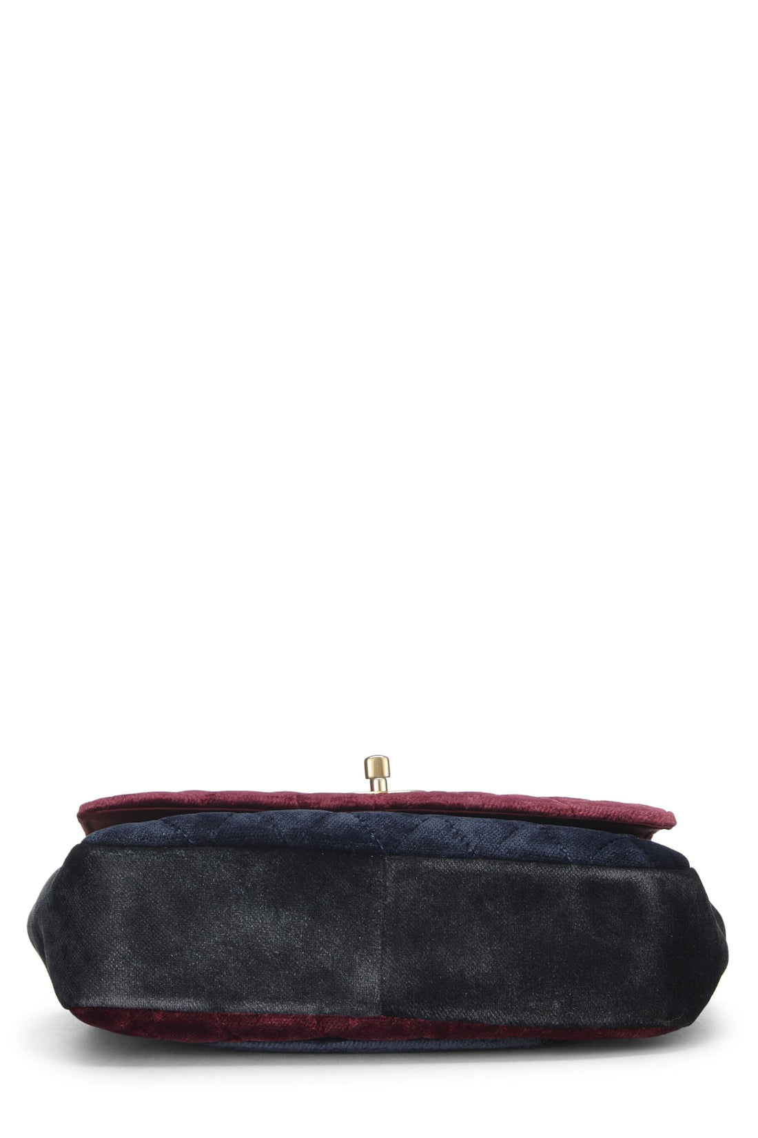 Chanel,  Paris-Cosmopolite Tricolor Velour Private Affair Camellia Flap Bag Medium, Multi