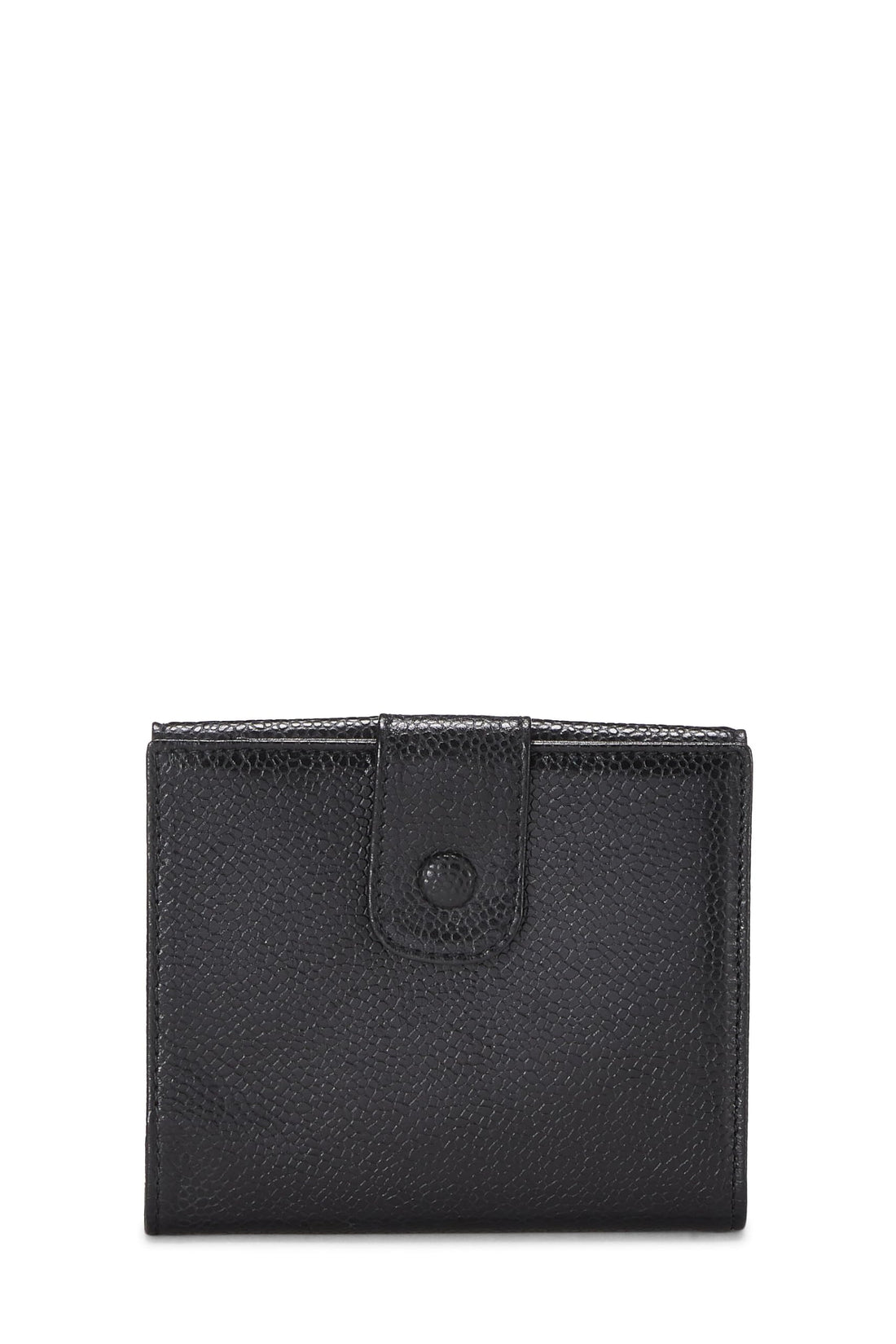 Chanel,  Black Lambskin Timeless 'CC' Wallet, Black