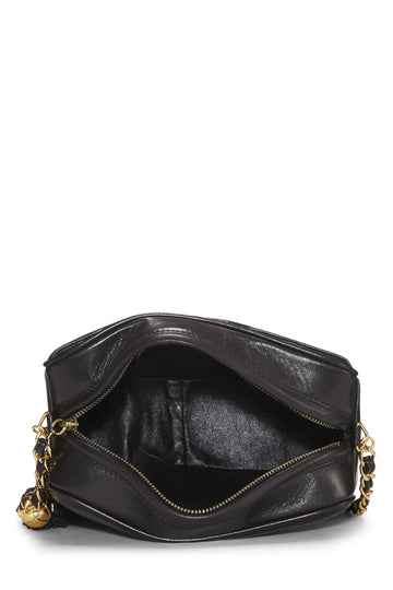 Chanel,  Black Lambskin 3 'CC' Camera Bag Mini, Black