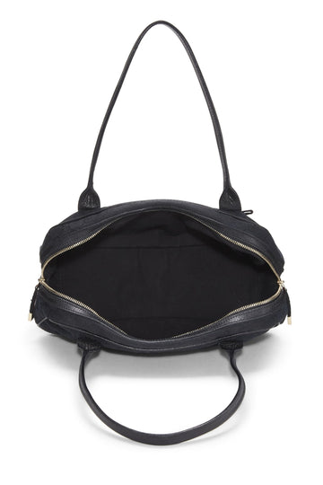 Gucci,  Black Original GG Canvas Princy Shoulder Bag, Black