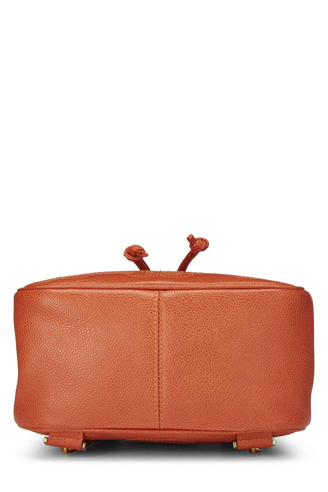 Chanel,  Orange Caviar 3 'CC' Backpack Small, Orange