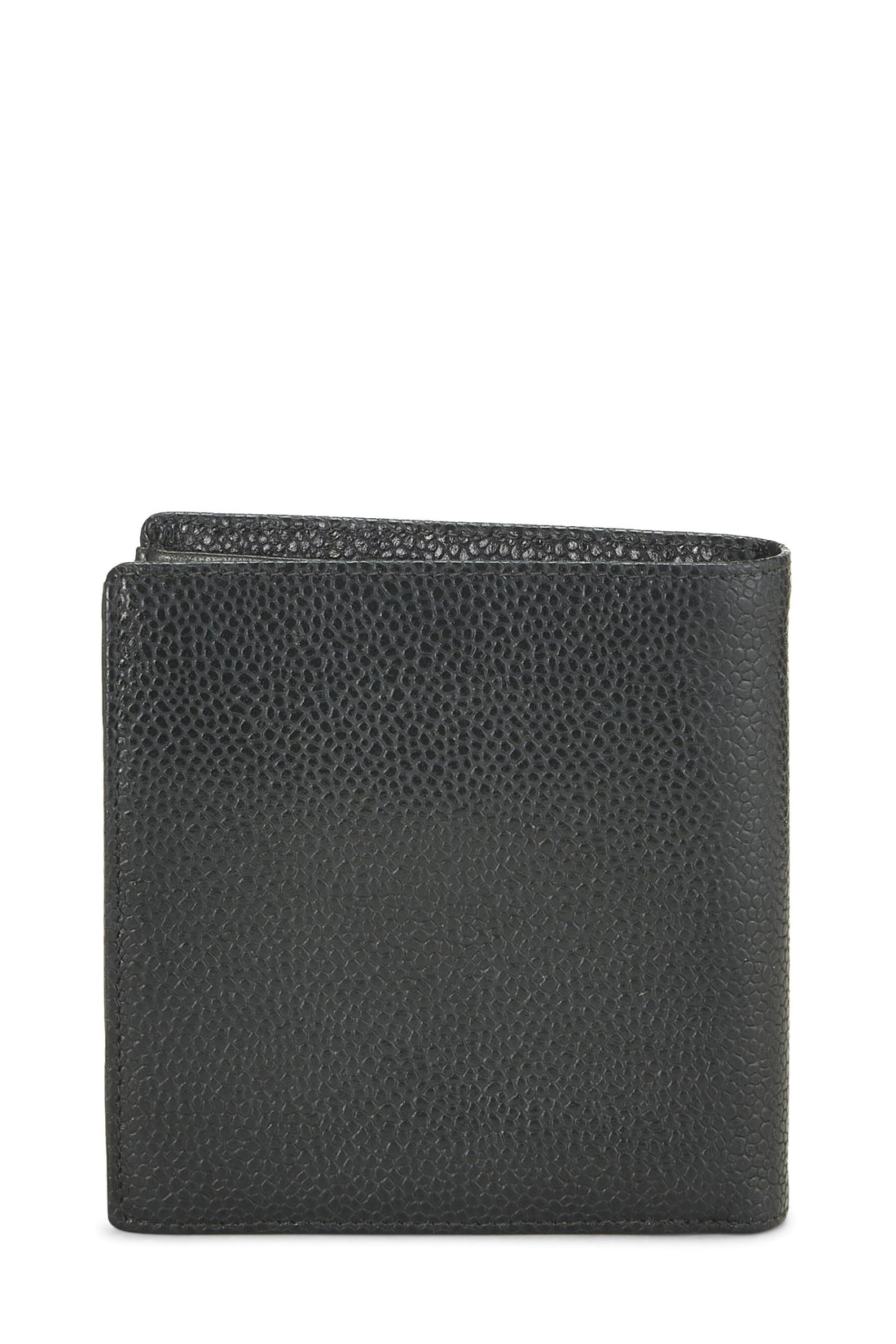 Chanel,  Green Caviar Timeless 'CC' Compact Wallet, Green