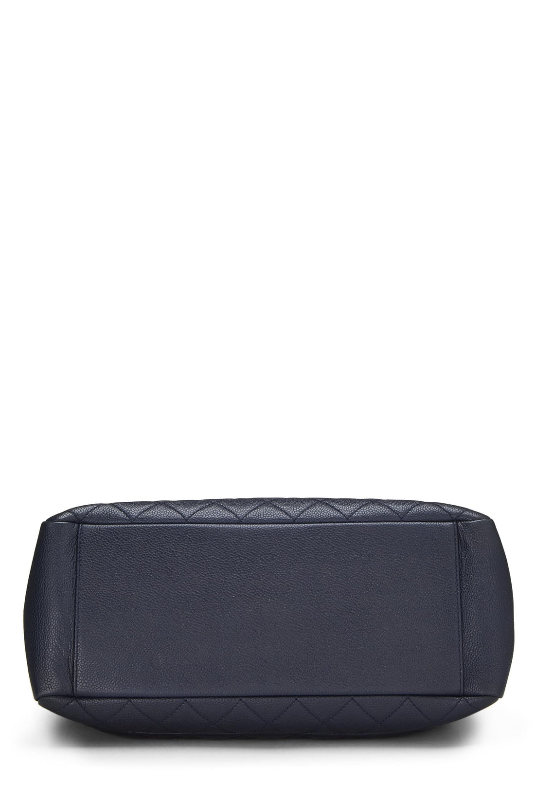 Chanel,  Blue Quilted Caviar Grand Shopping Tote (GST), Blue