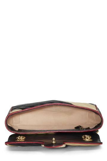 Gucci,  Multicolor Leather Torchon GG Marmont Shoulder Bag Small, Multi