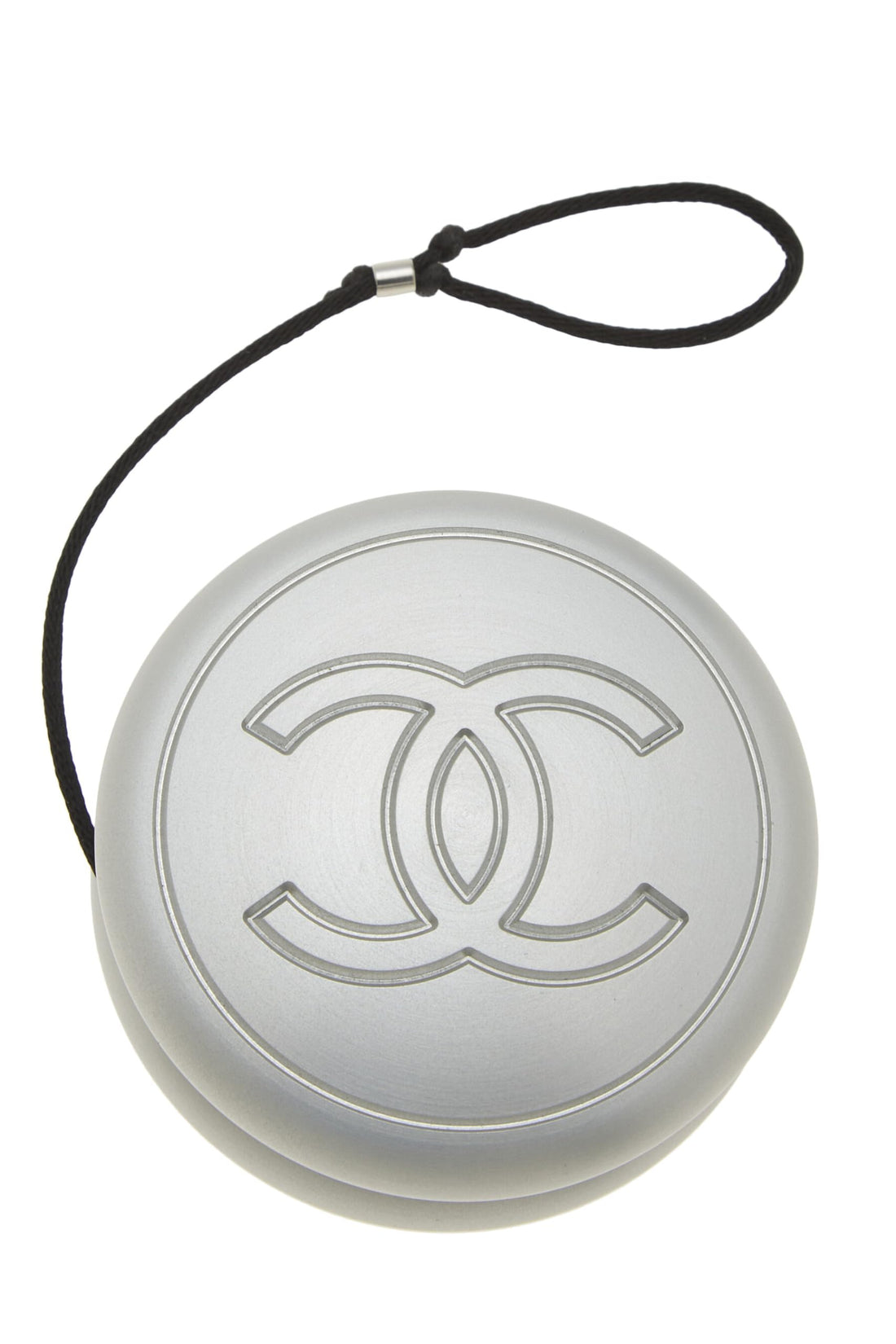 Chanel,  Silver 'CC' Logo Yo-Yo, Silver
