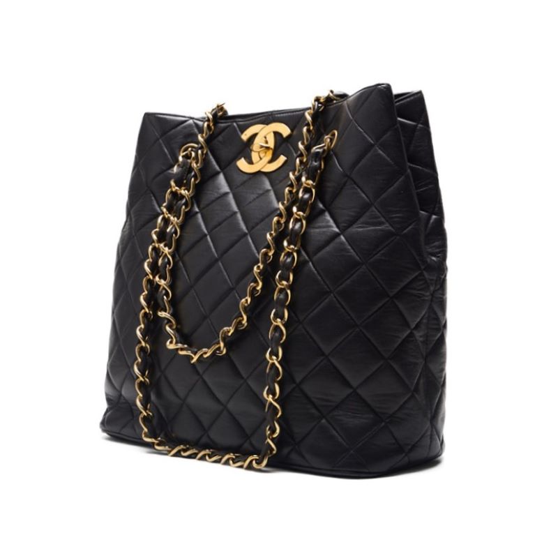 Chanel Matrasse Decacoco Turnlock Double Chain Shoulder  Black  Shoulder Bag Mini Shoulder Bag  Shoulder Bag Hybrid ? Ship?