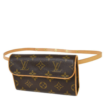Louis Vuitton Pochette Florentine  Canvas Clutch Bag ()