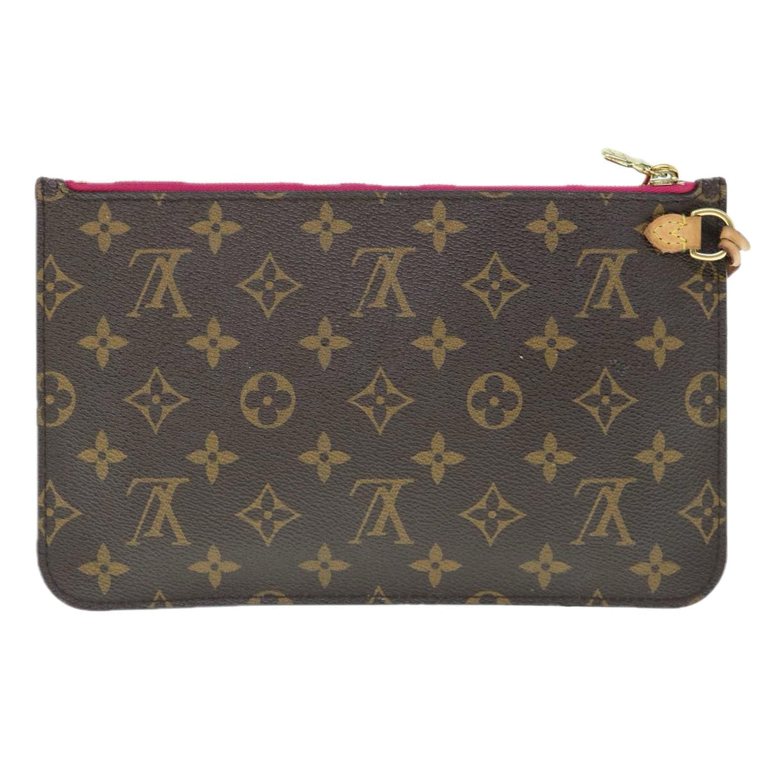 Louis Vuitton Neverfull Pouch  Canvas Clutch Bag ()