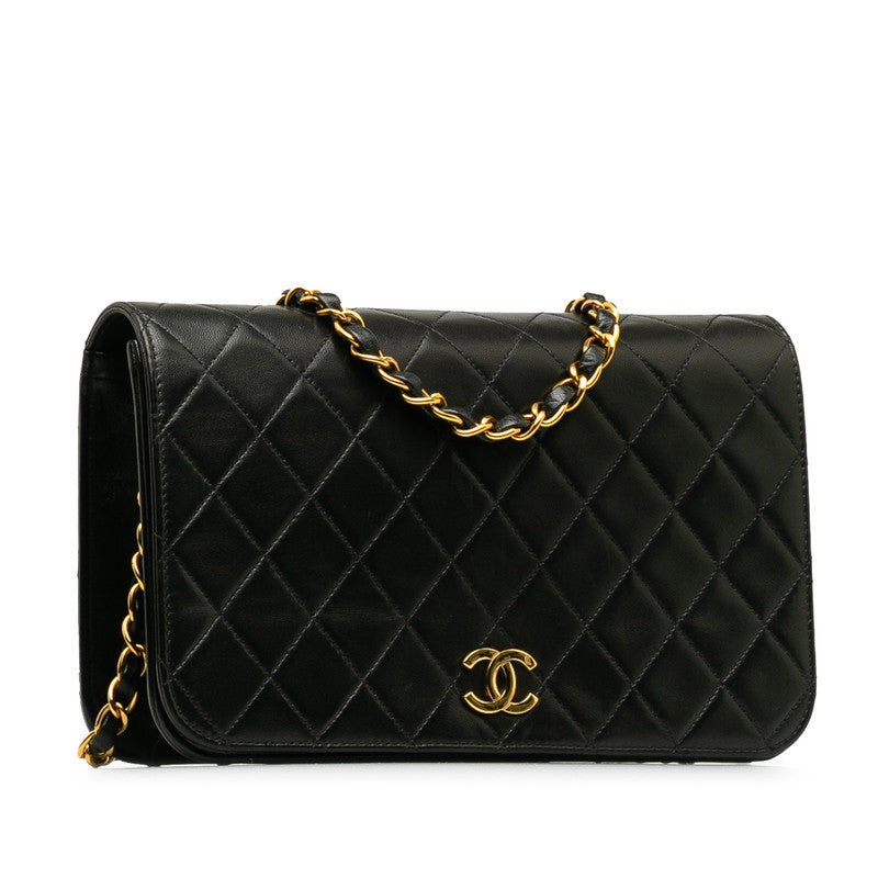 Chanel Matrace 23 Coco Pushlock Single Flap Chain Shoulder Bag in Lambskin