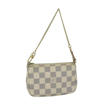 Louis Vuitton Pochette Accessoire  Canvas Clutch Bag ()