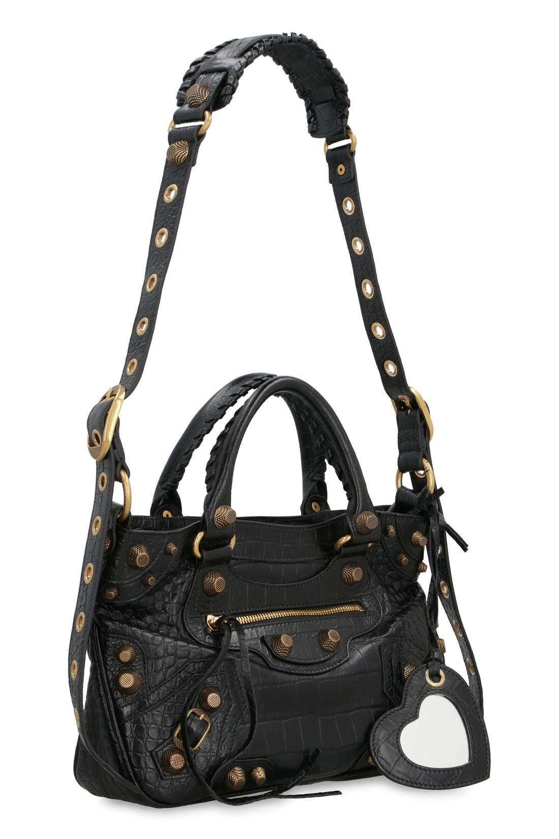 NEO CAGOLE MEDIUM LEATHER TOTE BAG