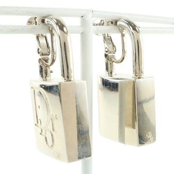 Christian Dior Earring Cadena Motif x Metal Material Silver Cadena  25.9g  A-Rank Earring  A-Rank Earring