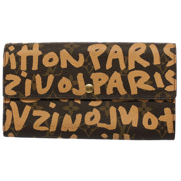 Louis Vuitton Portefeuille Sarah  Canvas Wallet  ()