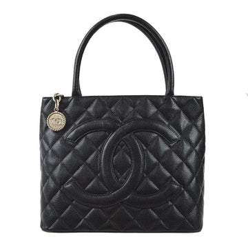 Chanel 2005-2006 Medallion SHW Black Caviar