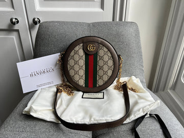 Gucci GG Ophidia Mini GG Round Shoulder Bag (RRP £1,270)