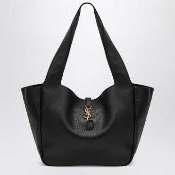 Saint Laurent Bea Black Leather Tote Bag Women